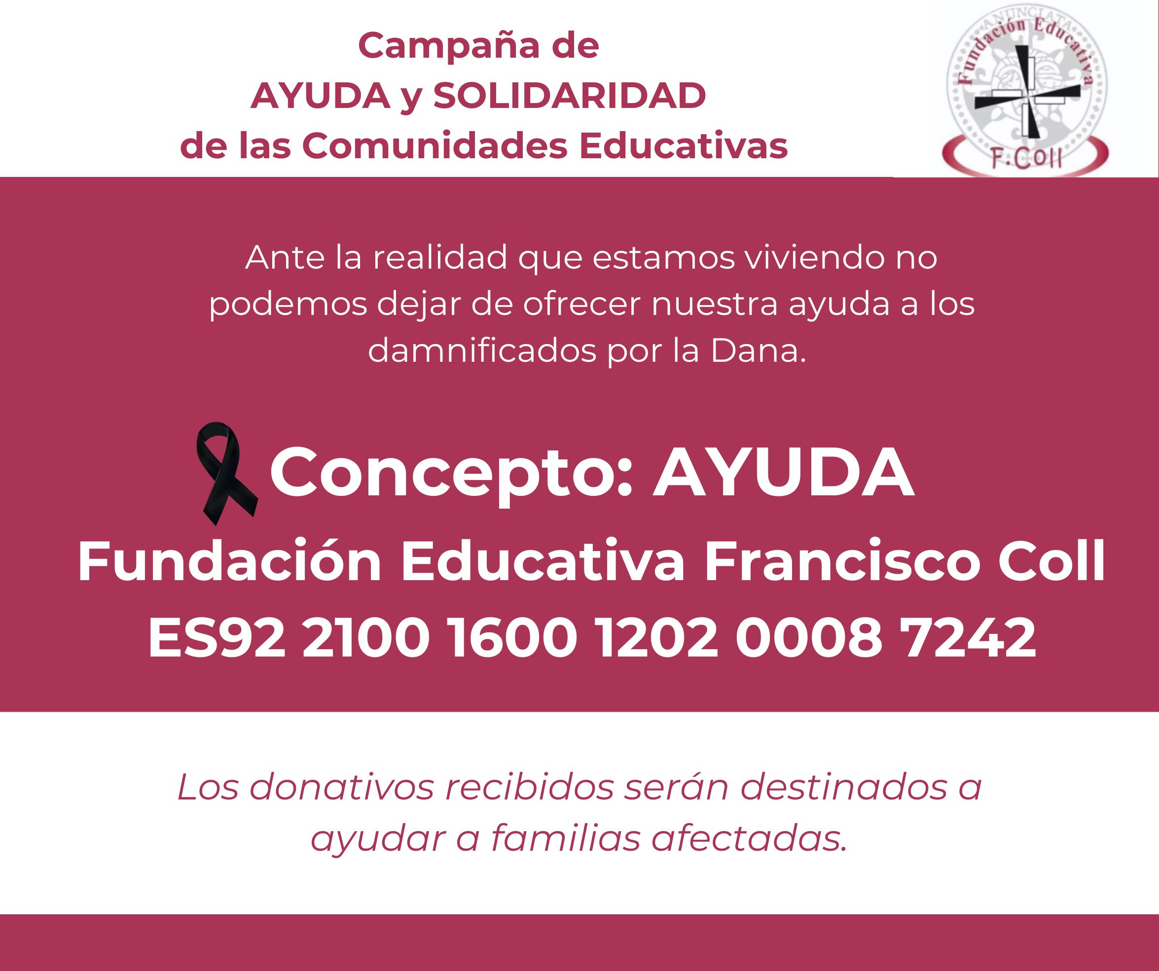 Imagen de CAMPAÑA DE AYUDA Y SOLIDARIDAD