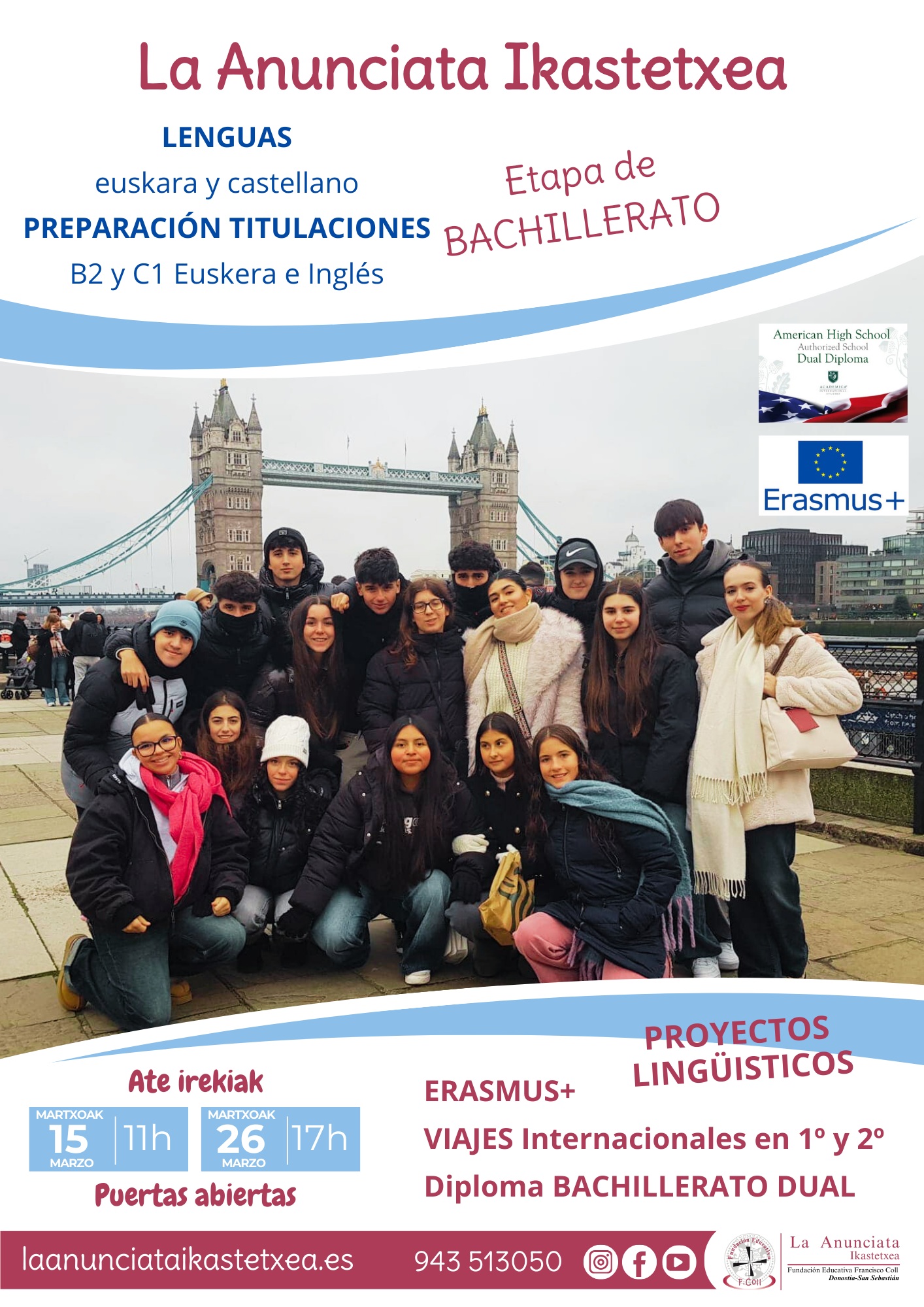 Imagen de BATXILERGOA – BACHILLERATO